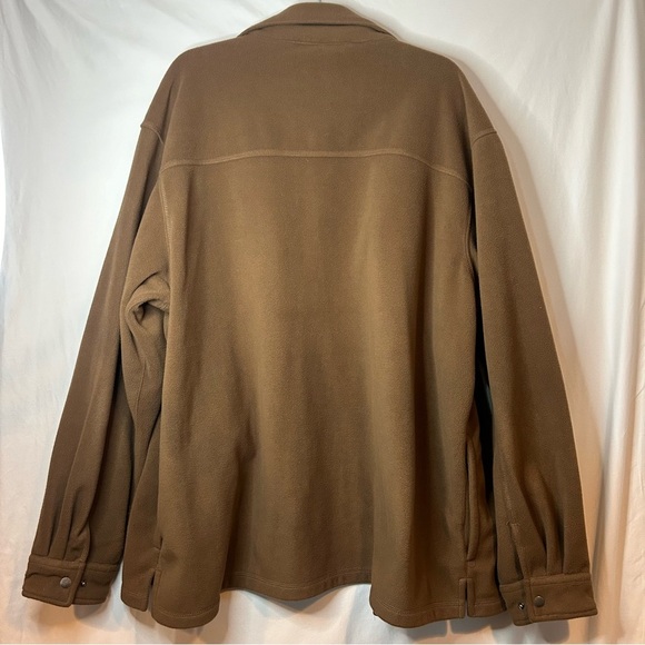DDX DriDuck Brown Lightweight Shirt Jacket with Collar Size XXL - Picture 5 of 6